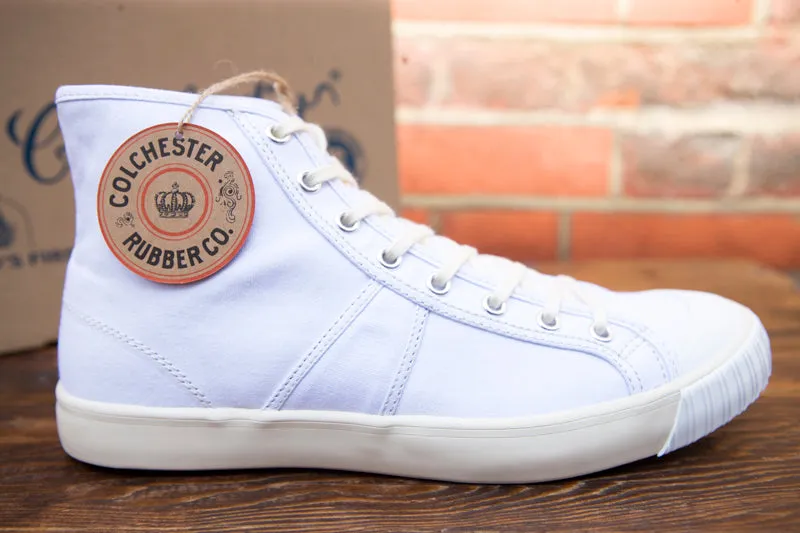 US Rubber Colchester Rubber High Top - White