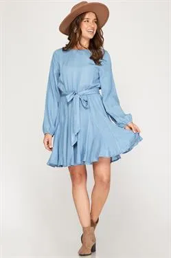 Womens Chambray Dress | Bella Chic