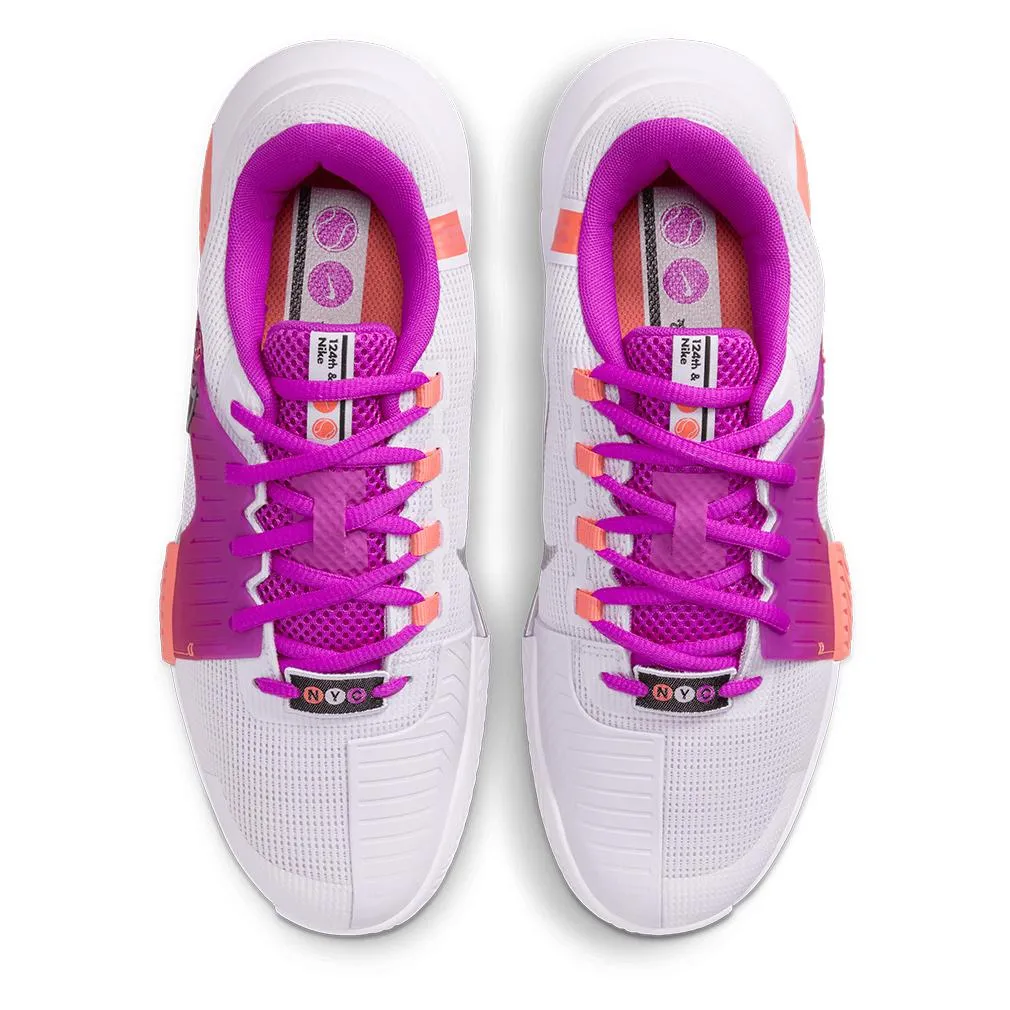 Womens Zoom GP Challenge 1 PRM Tennis Shoes Barely Grape and Black