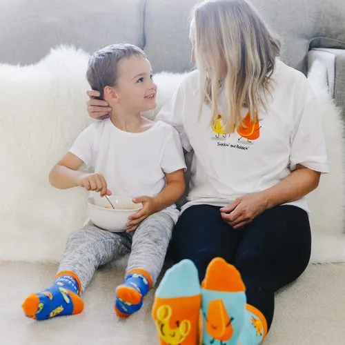 Youth Crew: Say Mac & Cheese Perfectly Paired Socks